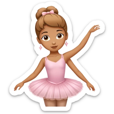 Capuchina bailarina  sticker