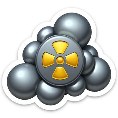 uranium metal pile sticker