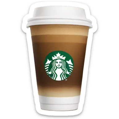 Aesthetic Starbucks coffee  sticker