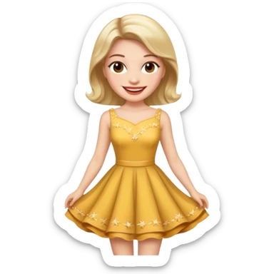 hollywood star sticker