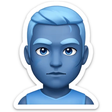 player 456 with blue sh sticker