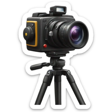 Camera-cinema sticker