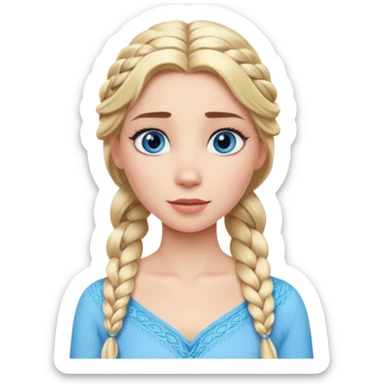elsa Princess sticker