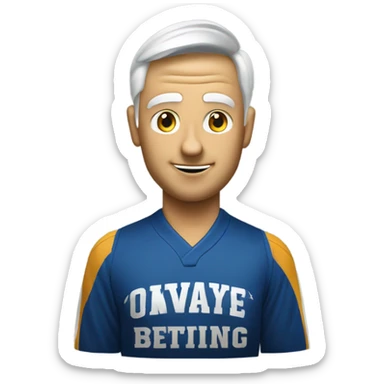 Sports betting on a 5 game win streak  sticker