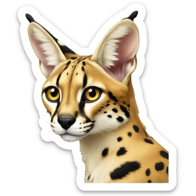 Serval sticker