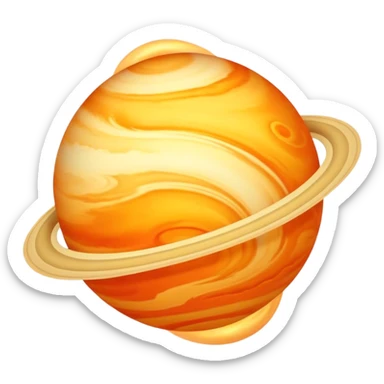 PLANET VENUS HYPERREALISTIC sticker