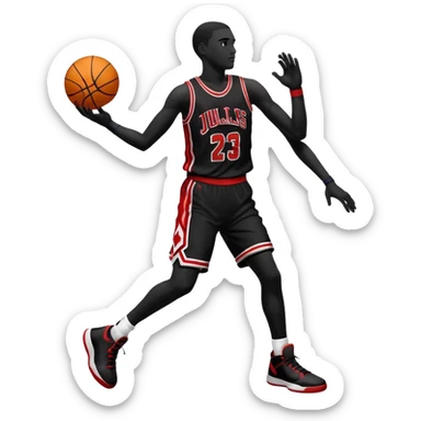 Logo jordan de Nike recuerda que es el jordan en el logo sticker