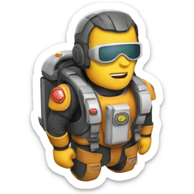 moe jetpack sticker