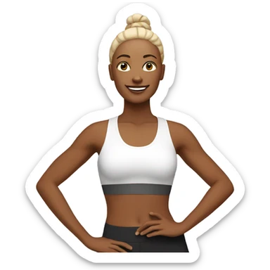 Yoga teacher  sticker