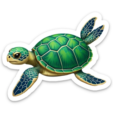 Sea turtles sticker
