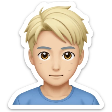 Anime gojo drawing sticker