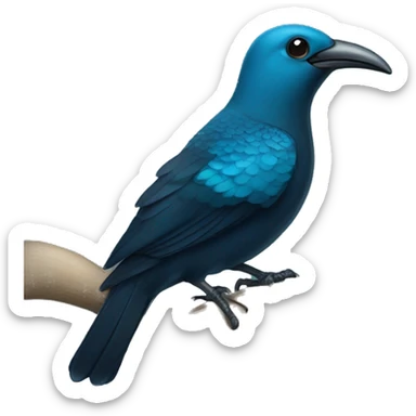 Saphire Tui sticker