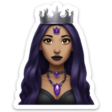 raven queen from mattel ever after high sticker