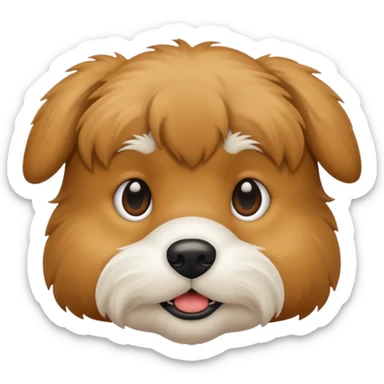 Wags the Dog from The Wiggles with light brown fur sticker