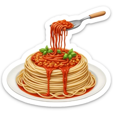 spaghetti  sticker