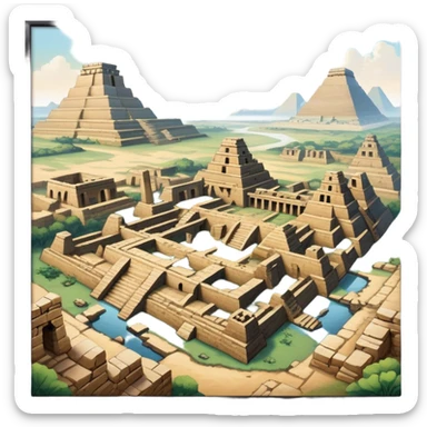 Explore the human journey through time, from ancient civilizations to modern cultures. Discover the evolution of societies, traditions, and beliefs. Anthropology studies our shared past, shaping how we understand human diversity and interaction. sticker