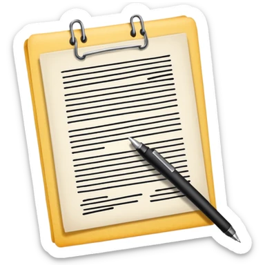 documents and personal license sticker