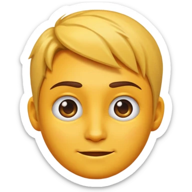 avatar of a prompt designer, creative and expressive, emoji style sticker