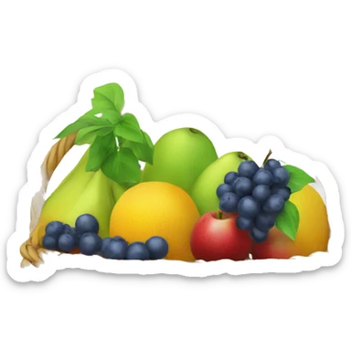 Fruit basket  sticker