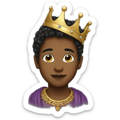 Young royal sticker