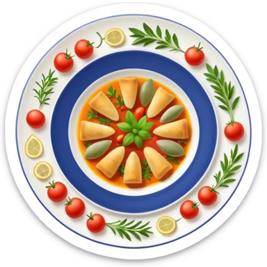 french dishes sticker