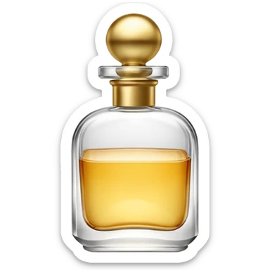 Create a perfume bottle emoji tine emoji  sticker