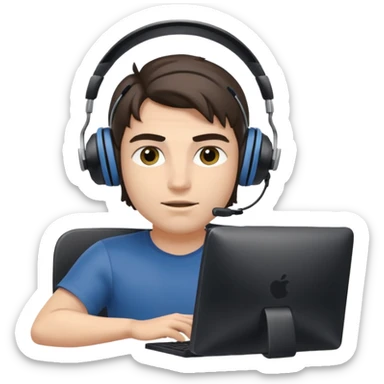 A little greek god learning greek online sticker