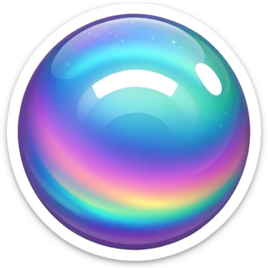 Magic ball  sticker