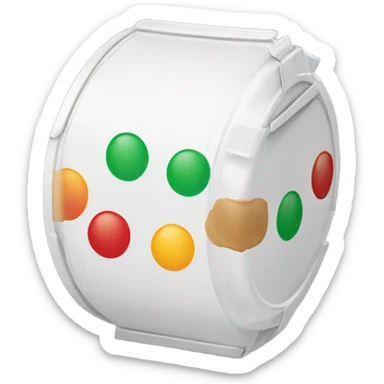 Nicotine pouch round box sticker