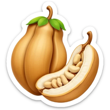 Make single simple Cashew dryfruit without leave  sticker