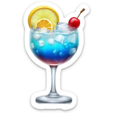 Fruit tingle cocktail  sticker