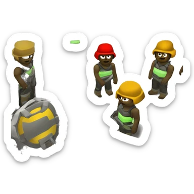 Tower defence simulator on roblox sticker