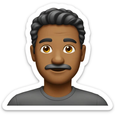 Hombre pelirrojo sticker