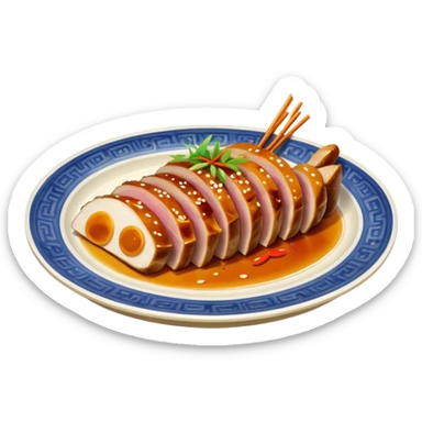 comida japonesa pato sin chef sticker