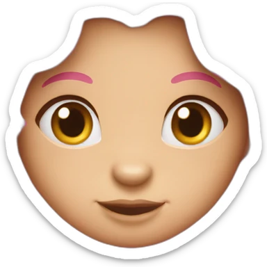 Carey Bear pink sticker