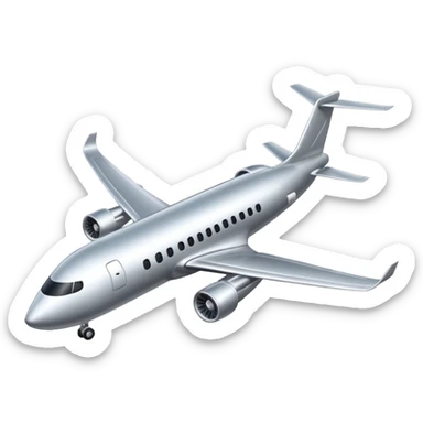 Luxury airplane sticker