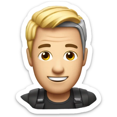 Phone selfie camera flash sticker