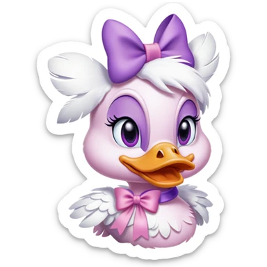 classic Daisy Duck from Disney sticker