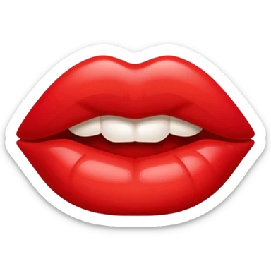 Kiss emoji sticker