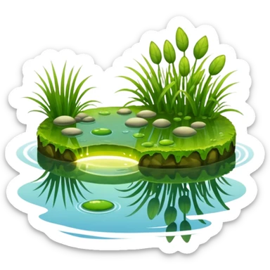 Pond sticker