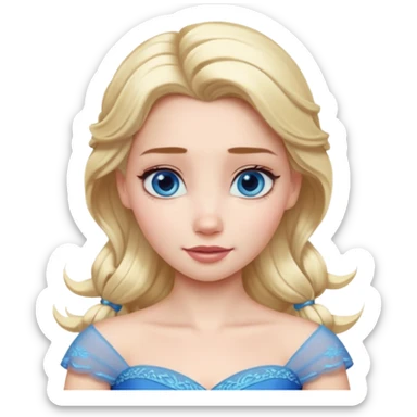 elsa frozen disney sticker