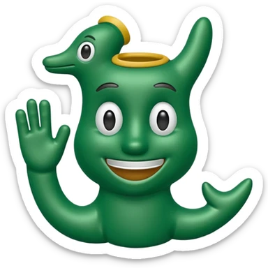 gumby sticker