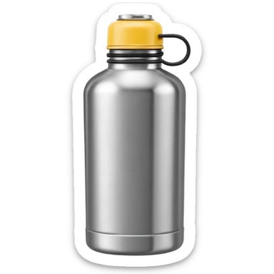 inox water canteen sticker