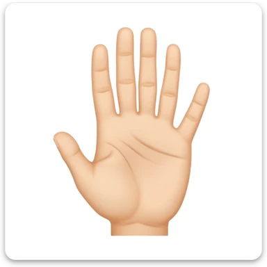 Kung fu greeting hand sign sticker