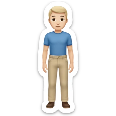 a man farting sticker