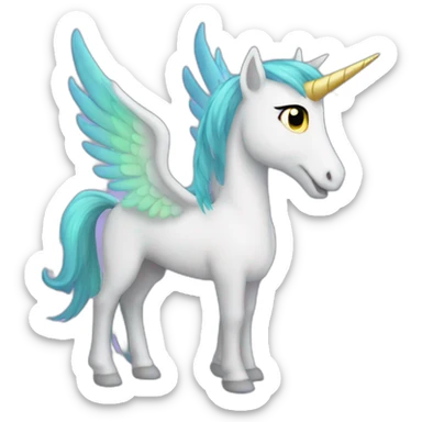 Alicorn sticker