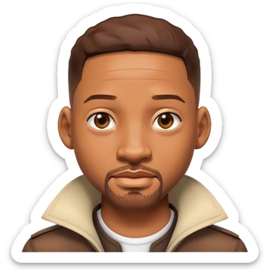 will smith neo character matrix sticker