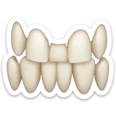 teeth sticker