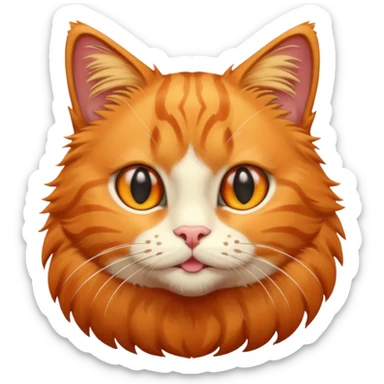 orange cata sticker