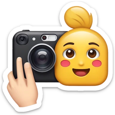Take a photo sticker